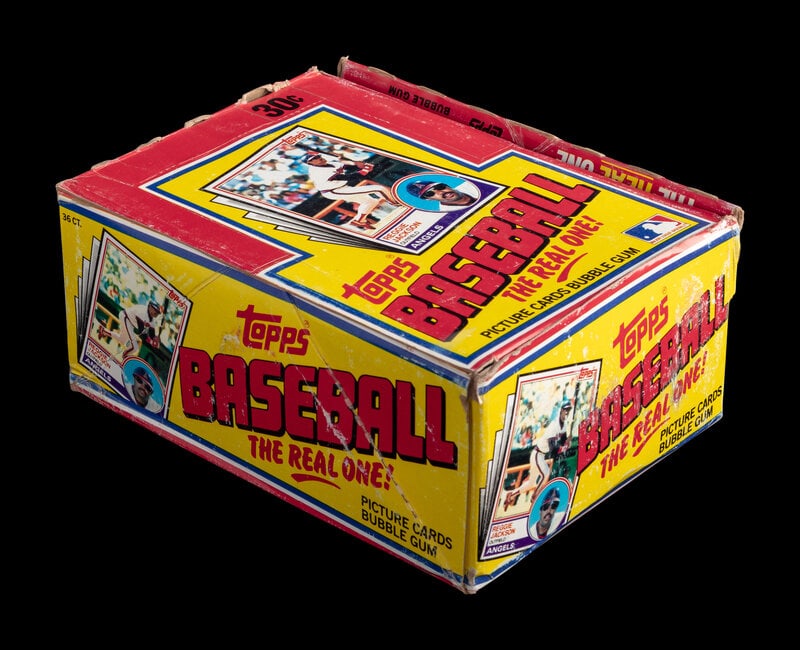 An Unopened Wax Box of 1983 Topps Baseball Cards – Possible Boggs, Gwynn, Sandberg Rookies (1 of 1)