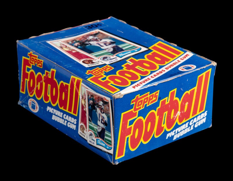 An Unopened Wax Box of 1982 Topps Football Cards (36 Packs) – Possible Lawrence Taylor Rookie (1 of 1)