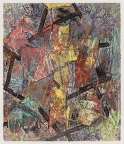 Charles Arnoldi (American, b. 1946) 6T, NY, 7/14/89, 1989
