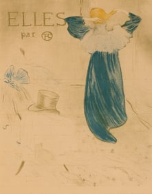 Henri de Toulouse-Lautrec (French, 1864–1901) Frontispice pour 'Elles', 1896