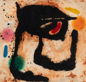 Joan Miró (Spanish, 1893-1983) Le Dandy, 1969