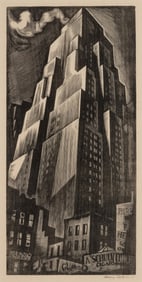 Howard Cook (American, 1901–1980) The New Yorker, 1930