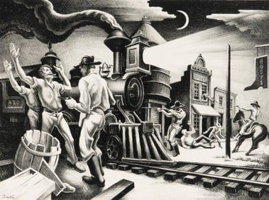 Thomas Hart Benton (American, 1889–1975) Jesse James, 1936