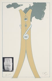 Claes Oldenburg (American, 1929-2022) Proposal for a Colossal Structure in the Form of a