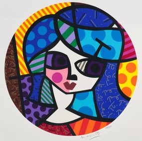 Romero Britto (Brazilian, b. 1963) Grace, 2005