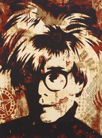 Shepard Fairey (American, b. 1970) Obey Warhol, 2005