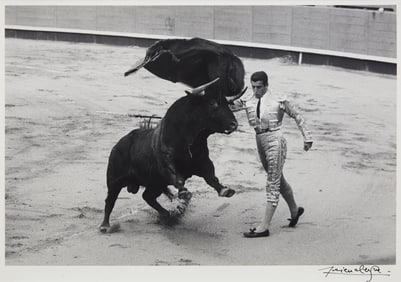 Lucien Clergue (French, 1934-2014) Matador Antonio Ordonez, San Sebastian, Spain, 1966; printed 1983