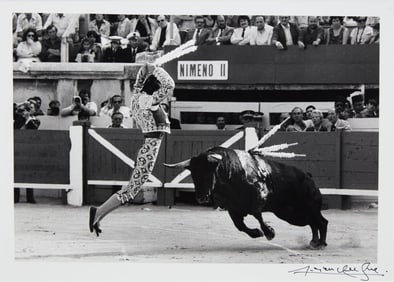 Lucien Clergue (French, 1934-2014) Christian Nimeno II, Place Les Banderilles, 1980