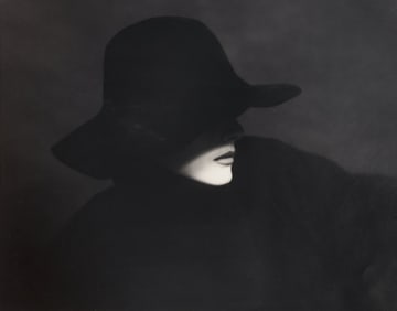 Milton H. Green (American, 1922-1985) Nellie Nyad in Black Hat, 1952