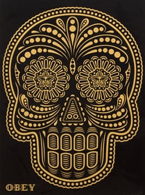 Shepard Fairey and Ernesto Yerena (American, b. 1970 | b. 1987) Día de los Muertos, 2008