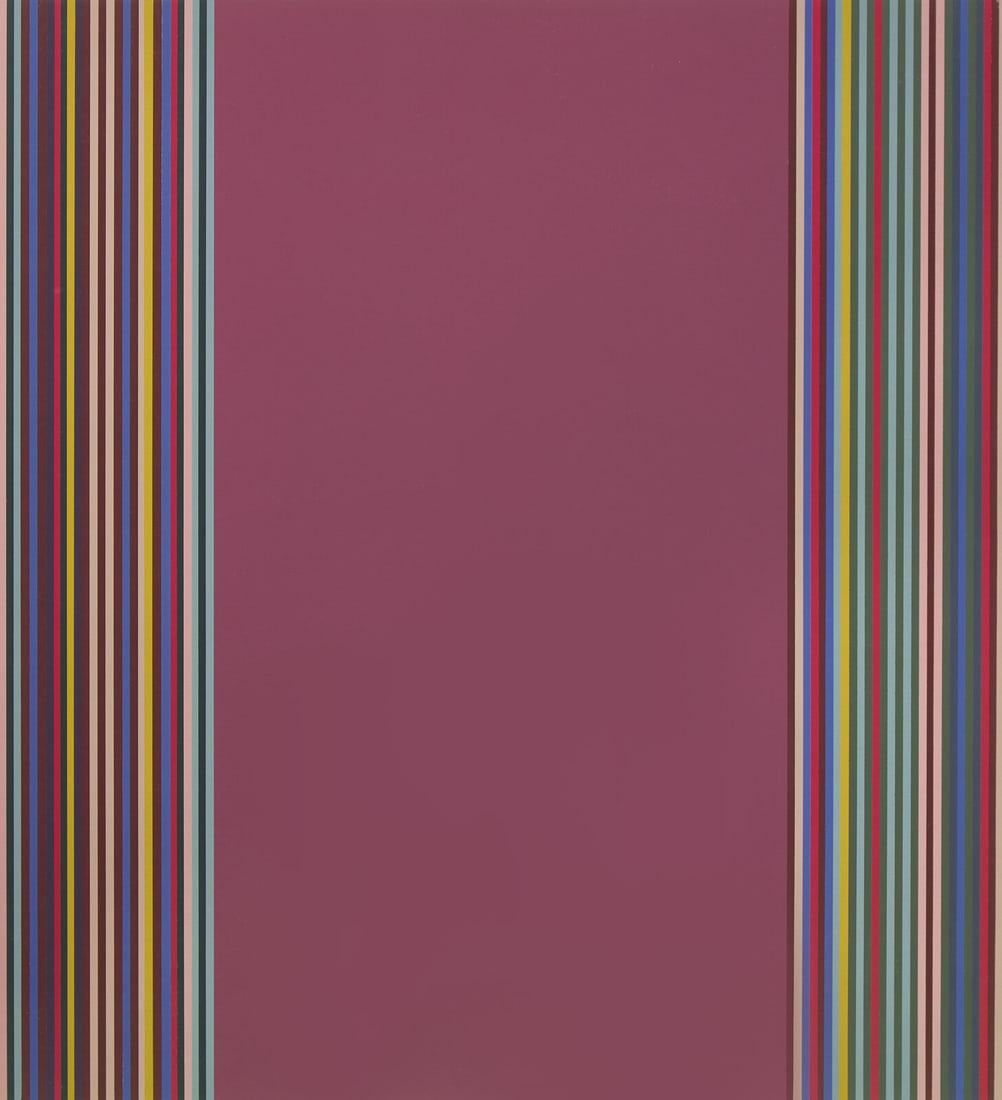Gene Davis (American, 1920-1985) Untitled (Smithsonian I), 1980 (1 of 3)