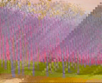 Wolf Kahn (American/German, 1927-2020) Aura, 2004