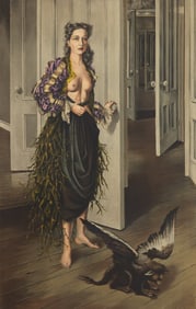 Dorothea Margaret Tanning (American, 1910-2012) Birthday (Self-Portrait at age 30), ca. 1970