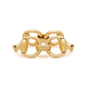 GUCCI, YELLOW GOLD BRACELET