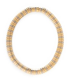 CARTIER, TRICOLOR GOLD NECKLACE
