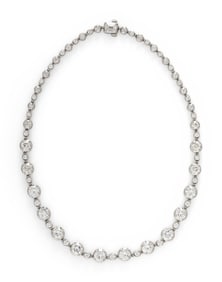 DIAMOND RIVIÈRE NECKLACE