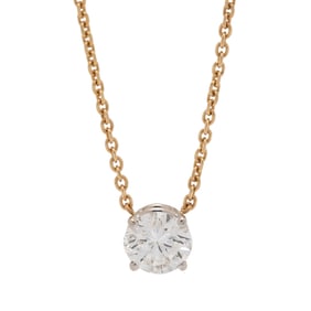 DIAMOND SOLITAIRE NECKLACE