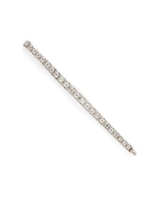 ART DECO, PLATINUM AND DIAMOND BRACELET