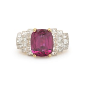 RUBY AND DIAMOND RING