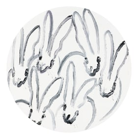 Hunt Slonem (American, b. 1951) Tondo, 2017