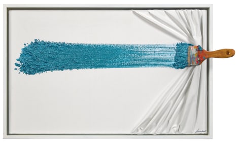 Jean-Paul Donadini (French, b. 1951) Brosse Arretée Turquoise, 2023