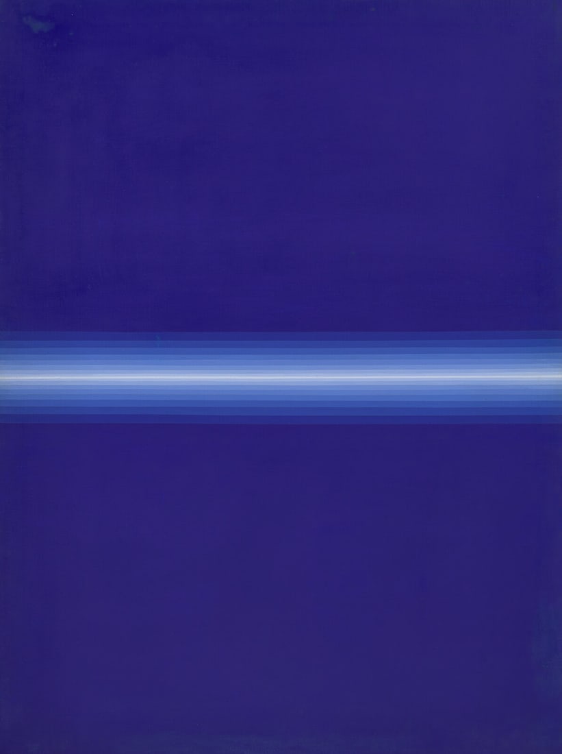 Roy Ahlgren (American, 1927-2011) Blue Divide, 1978 (1 of 3)
