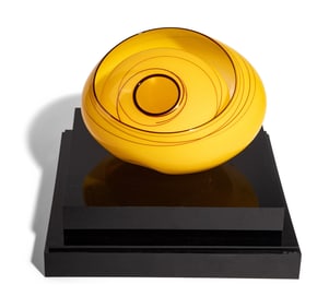 Dale Chihuly (American, b. 1941) Two-piece Basket