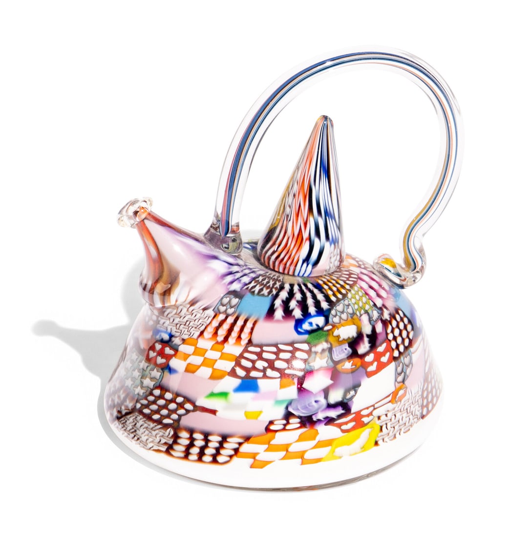 Richard Marquis (American, b. 1945) Crazy Quilt Teapot, 1984 (1 of 5)