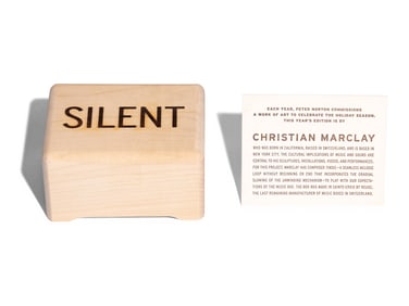 Christian Marclay (American/Swiss, b. 1955) Tinsel (Music Box) (Norton Christmas Project)), 2005