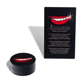 Sanford Biggers (American, b. 1970) Cheshire Smile (Peter Norton Family Christmas Project), 2008