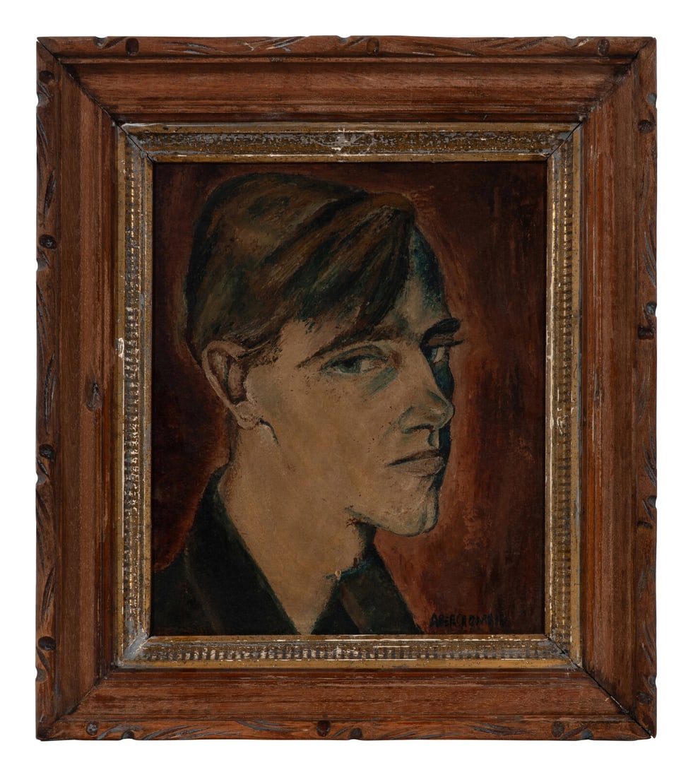 Gertrude Abercrombie (American, 1909-1977) Portrait of Wendell Wilcox, c. 1935 (1 of 3)