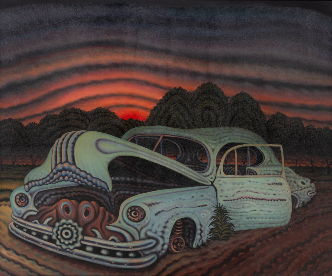 Michael Noland (American, b. 1958) The American Dream Re-visited, 1990 (1 of 4)