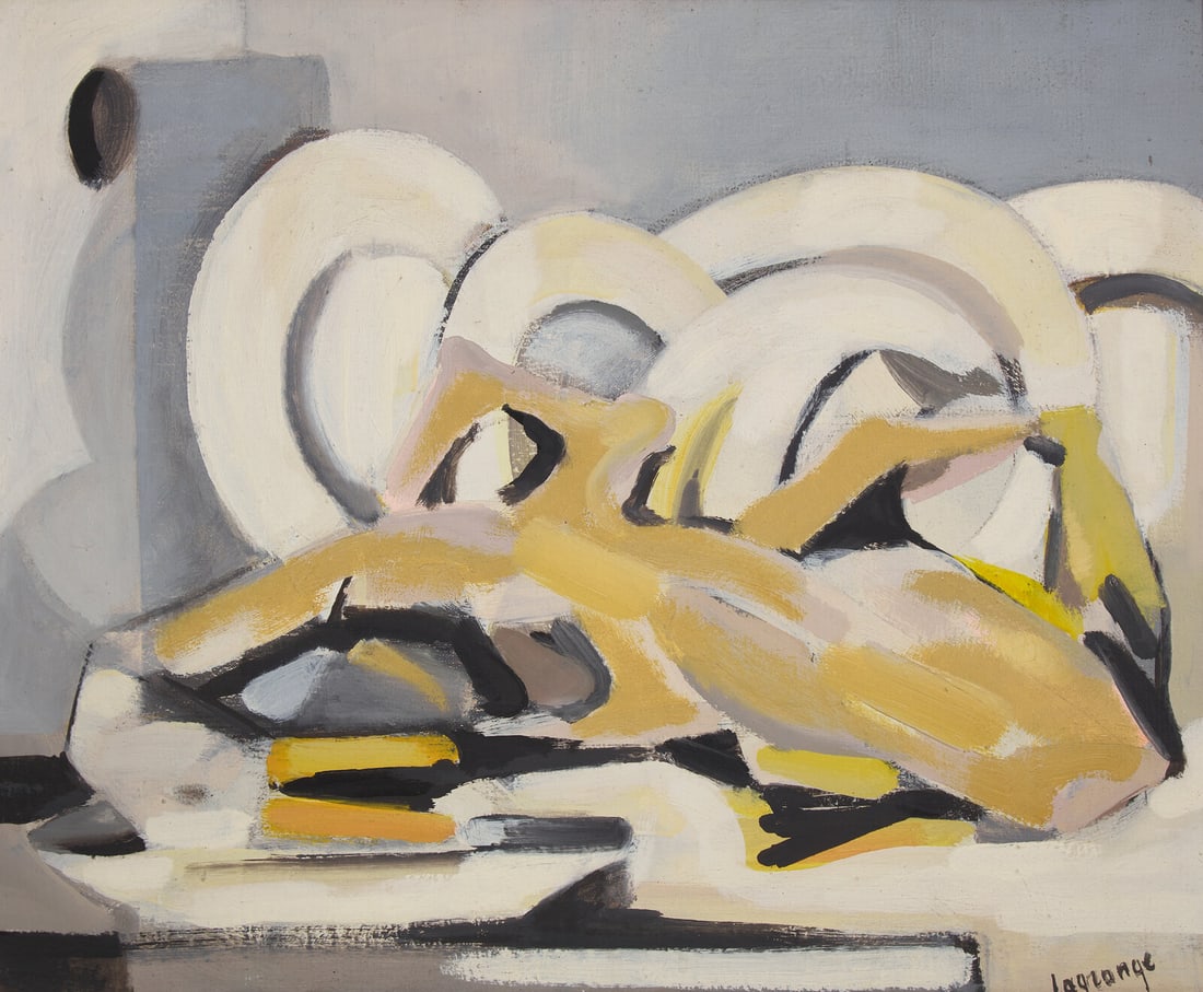 Jacques Lagrange (French, 1917-1995) Still Life with a Goose, c. 1950 (1 of 3)