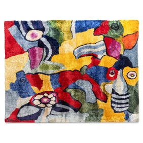 Karel Appel (Dutch, 1921-2006) A Colorful World, 1976