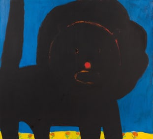 Eleanore Mikus (American, 1927-2017) The Black Lion, 1971