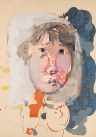 Paul Rebeyrolle (French, 1926–2005) La Mariée, c. 1957