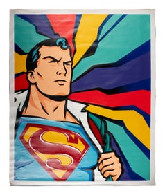 SEEN (American, b. 1961) Superman's Aura, 2015