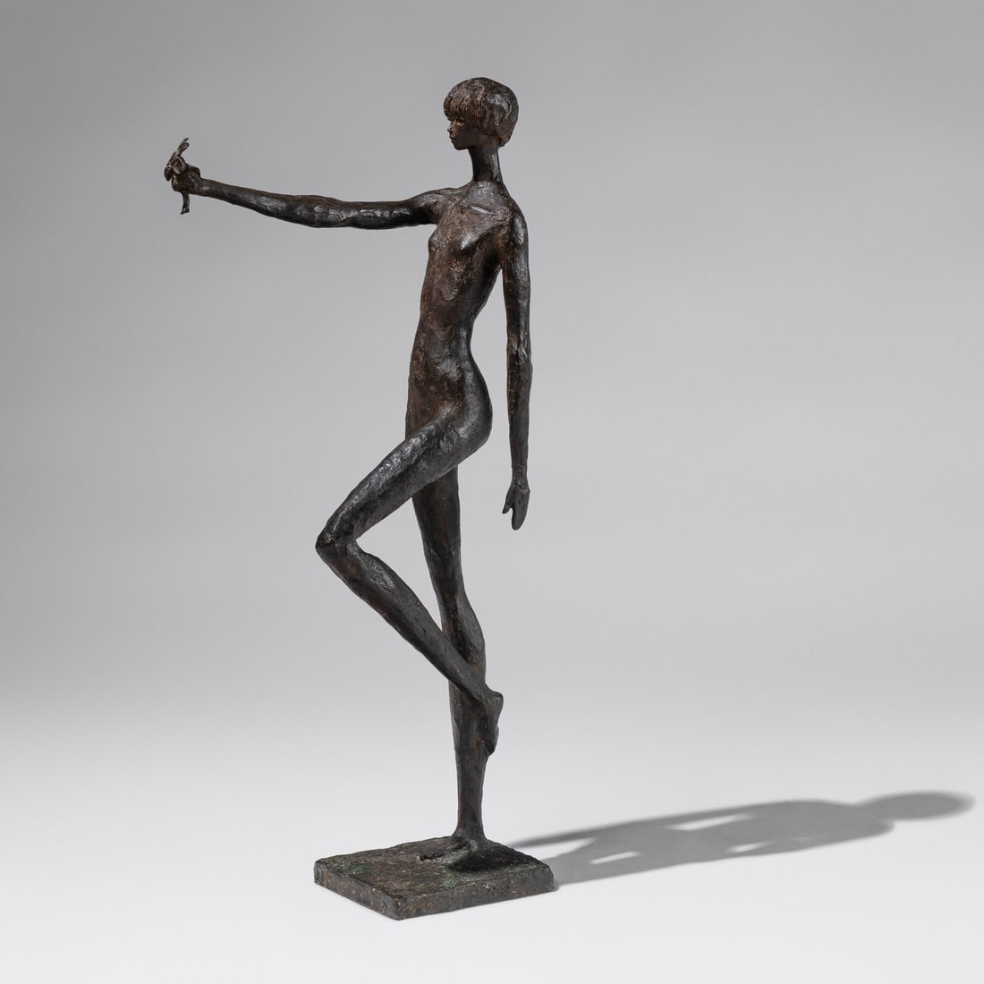 Lindsay Daen (American, 1923-2001) Girl Proffering a Flower (1 of 5)