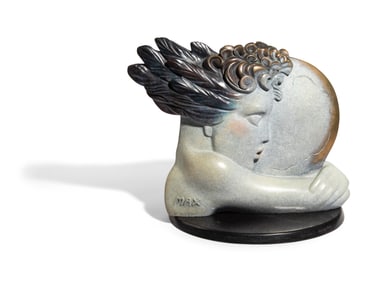 Peter Max (American, b. 1937) I Love the World, 1991