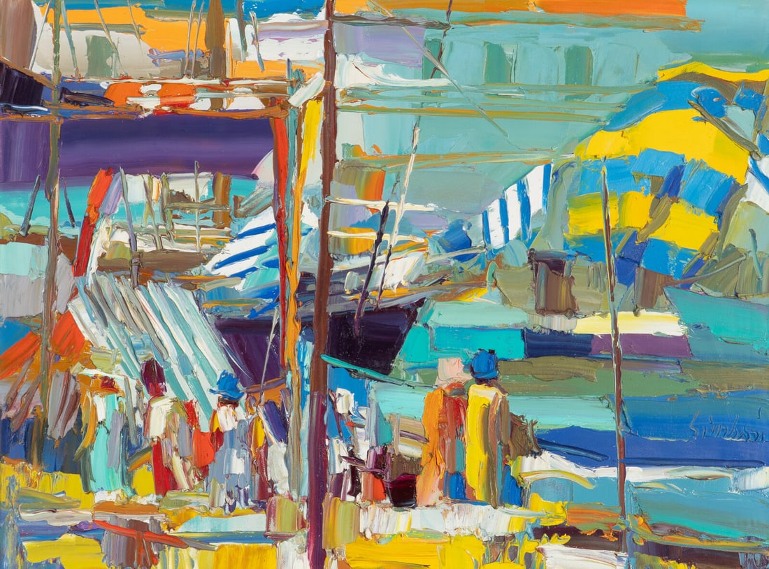 Nicola Simbari (Italian, 1927–2012) Untitled (Marina) (1 of 3)