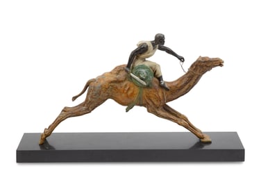 Attributed to Edouard Drouot (French, 1859-1945) The Camel Rider