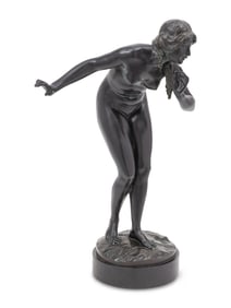 Martin Gotze (German, 1865-1931) Die Stille (The Quiet)