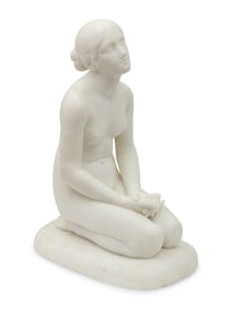 Armand Lemo (French, 1881-1936)  after Lorenzo Bartolini (Italian, 1777-1850) La Fiducia in Dio