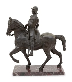 After Andrea del Verrocchio, Late 19th Century, Bartolomeo Colleoni on Horseback