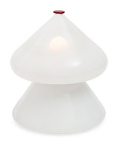 A Venini Murano Glass Lamp