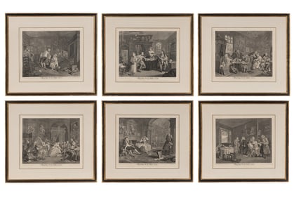 After William Hogarth (English 1697-1764)