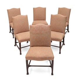 A Set of Six George III Mahogany Side Chairs