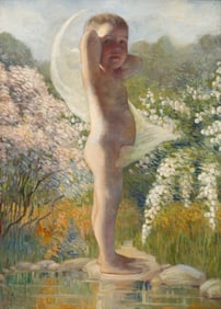 Katherine (Kate) Fichtner Wilhemina Swope (American, 1868–1941) Allegorical Figure of Young