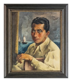 William Samuel Schwartz (American/Russian, 1896-1977) Portrait of Lawrence Hody, c. 1940