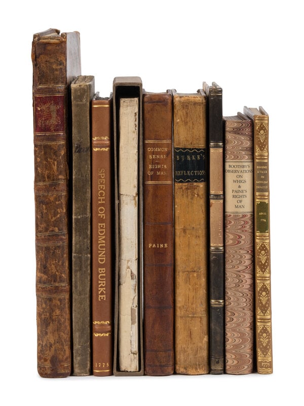 [Americana] Group of 9 Works on Early American Political Thought (1 of 3)